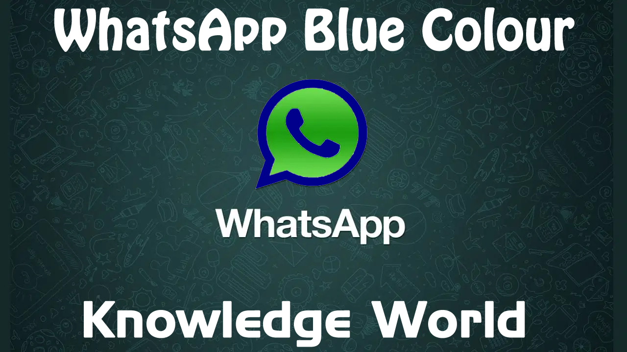 Dark Blue Whatsapp Official Logo - Knowledge World