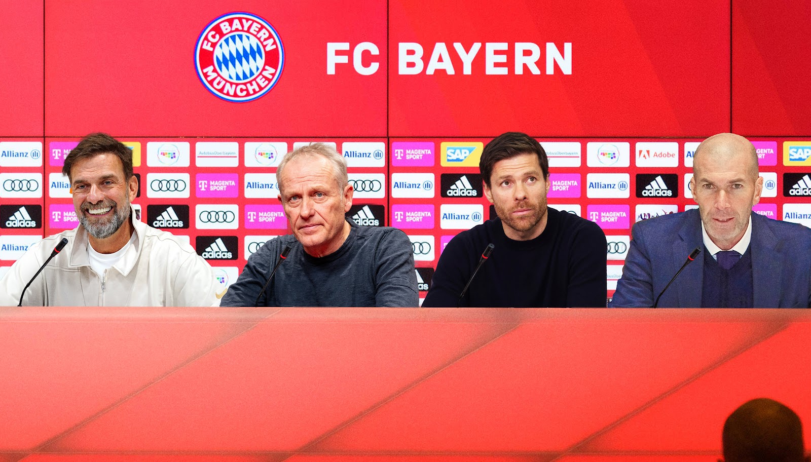 Tuchel-Nachfolge geklärt: FC Bayern holt Jürgen Klopp, Christian Streich, Xabi Alonso und Zinédine Zidane