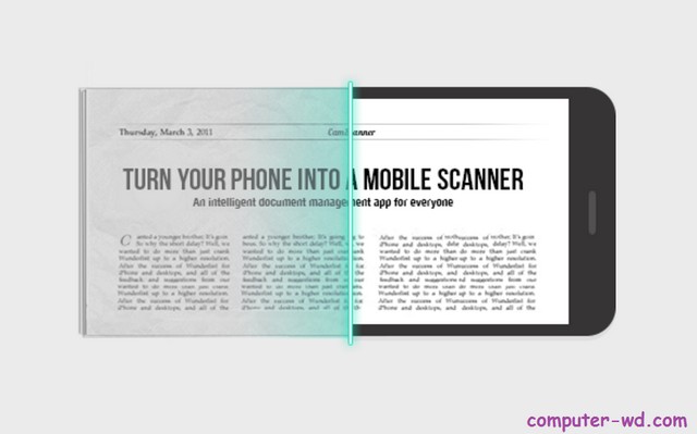 أفضل تطبيق لتحويل هاتفك الذكي إلى ماسح ضوئي Scanner