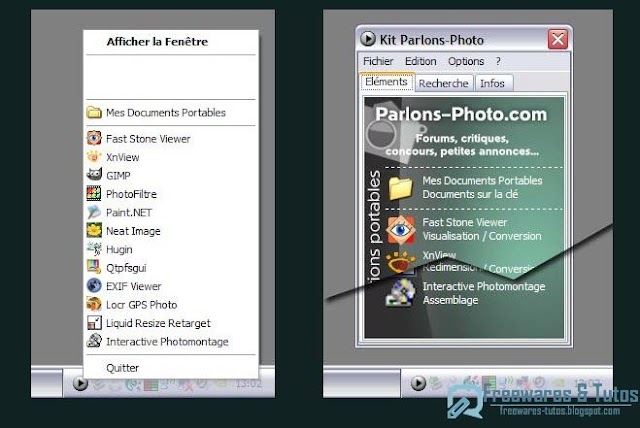Kit Parlons-Photo : une compilation de logiciels portables pour le photographe