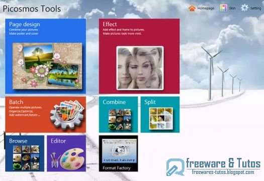 Picosmos Tools : un logiciel gratuit pour visionner, éditer et créer vos images