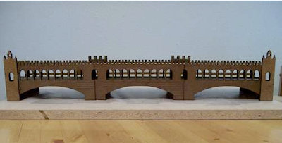 Laser-cut Gingerbread Bridge Looks Good Enough to Eat