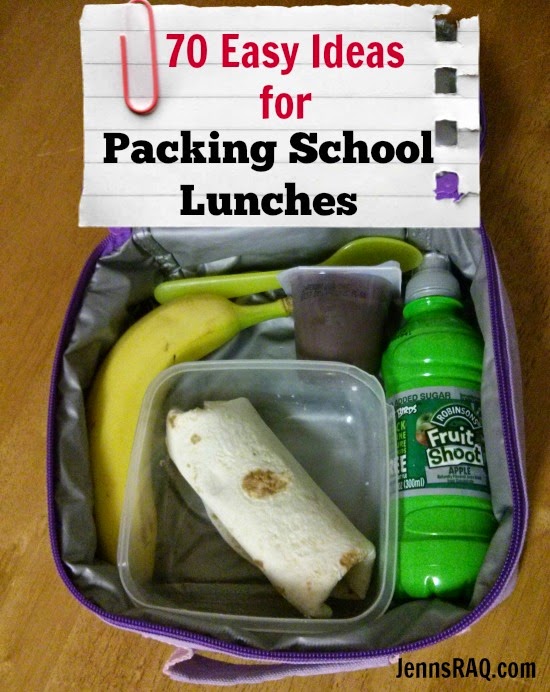 Easy Ideas for Packing School Lunches