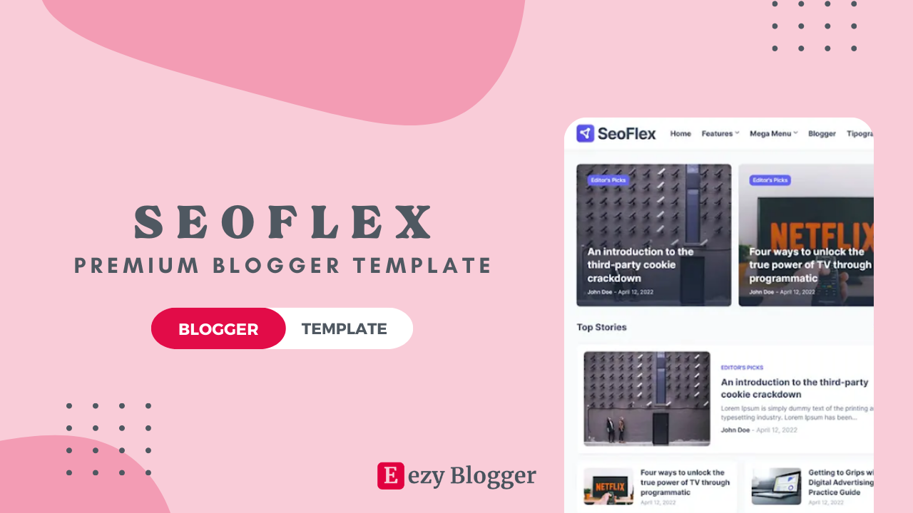 Download SEOFlex: The Responsive Blogger Template for FREE