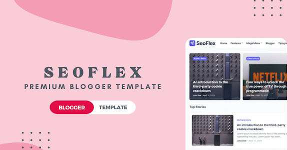 Download SEOFlex: The Responsive Blogger Template for FREE