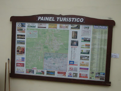 Mapa Turístico de São Pedro