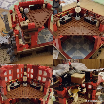 LEGO Ninjago Temple Of Airjitzu set 70751 upstairs build