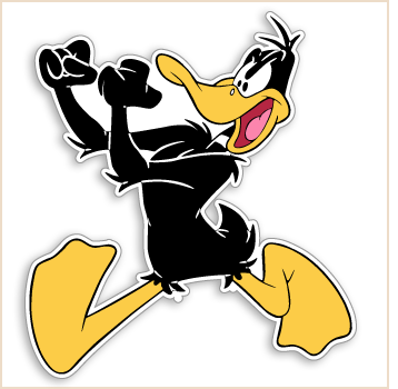 Dodge Viper Logo Upside Down Daffy Duck. Upsidedown dodge