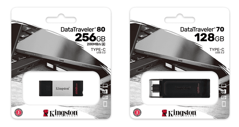 Kingston launches DataTraveler 80 and DataTraveler 70 USB-C drives in PH