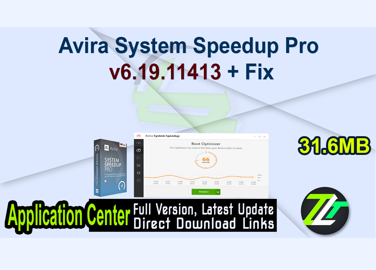 Avira System Speedup Pro v6.19.11413 + Fix