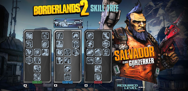 Borderlands 2 Gunzerker Skill Tree