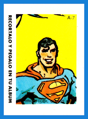 1986 Agencia Reyauca - Salo - Super Amigos - A-7 - Superman