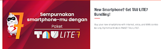 Cara Mendapatkan Paket Internet Tau Lite7 Telkomsel