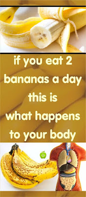 IF YOU EAT 2 BANANAS A DAY… THIS IS WHAT HAPPENS TO YOUR BODY!