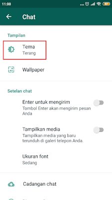 Beginilah Cara Mengaktifkan Darkmode Pada Whatsapp Terbaru