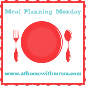 Meal Planning Monday