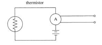 Thermistor temperature sensor