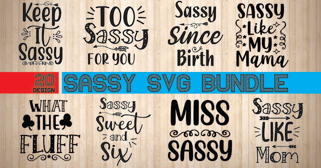 Sassy SVG Bundle Vol 1