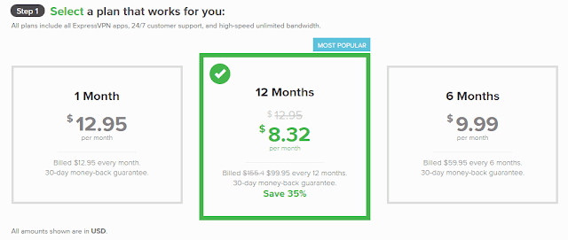 How much does ExpressVPN cost?