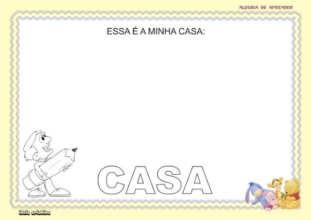 Caderno de Atividade Maternal Alegria de Aprender para imprimir grátis