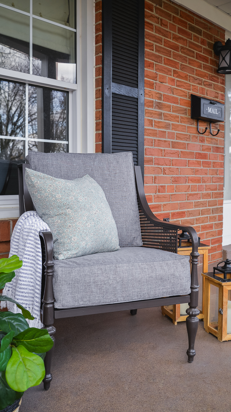 Outdoor Cushion Cover Replacements (And The Secret to Fixing