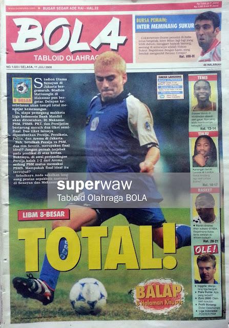 Tabloid BOLA: TOTAL!