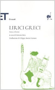 »sCAriCA. Lirici greci. Testo greco a fronte PDF di Einaudi