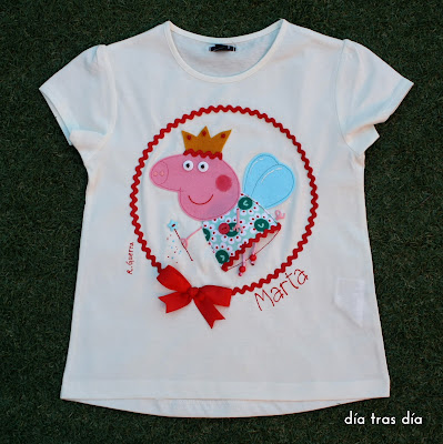 camiseta personalizada Peppa Pig