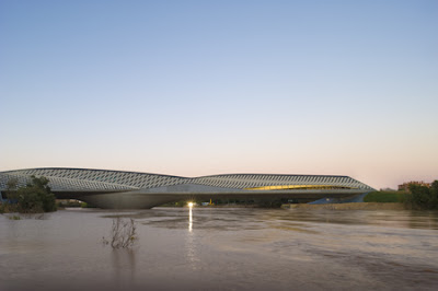 Zaragoza Bridge Pavilion by Zaha Hadid