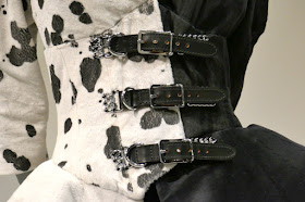 Cruella Dalmatian costume detail