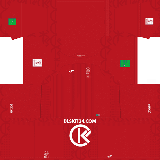 Kyrgyzstan Kits 2024-2026 Joma - Dream League Soccer Kits 2024 (Home)