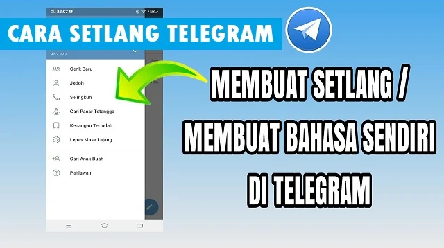 Cara Setlang Telegram