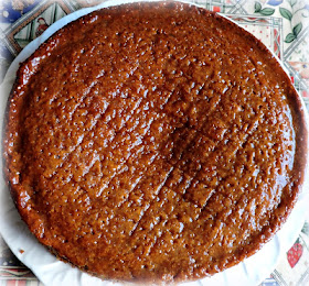 Lemon Gingerbread Drizzle Cake