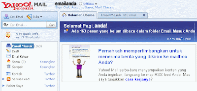 Yahoo! Mail. Satu Klik. Akses Lebih Cepat - Ardiz Tarakan