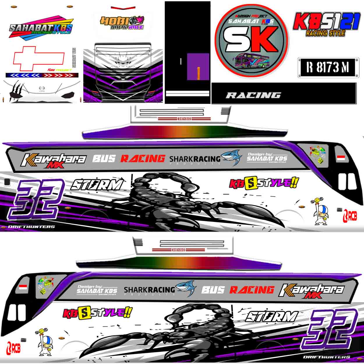 shd livery bussid