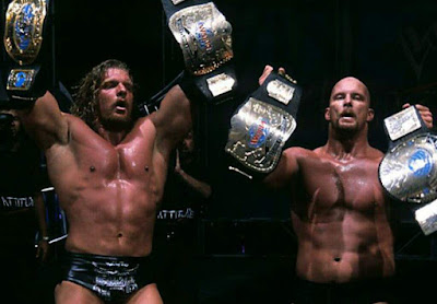 WWF Triple H Stone Cold Intercontinental Tag Team Championships