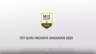 TOT Guru Inovatif Angkatan 2020 #mieexpert #microsoft #mietrainer #ciptagadhingartha #totguruinovatif2020 #GTP