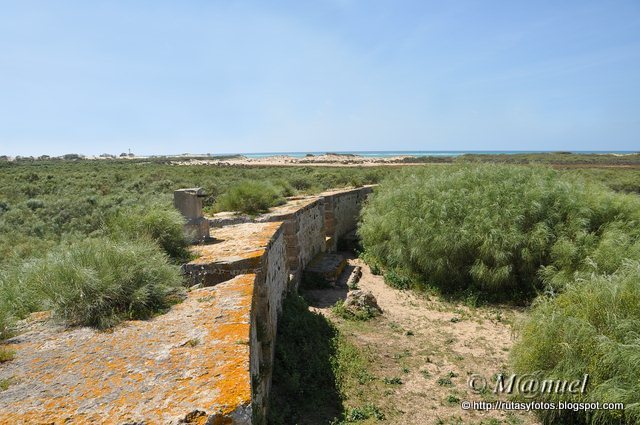 Punta del Boquerón y fortificaciones