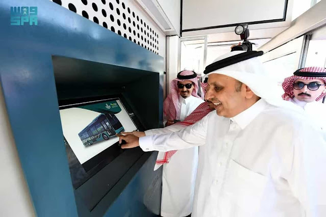 Launch of Electric Bus service in Dammam and Qatif - Saudi-Expatriates.com-