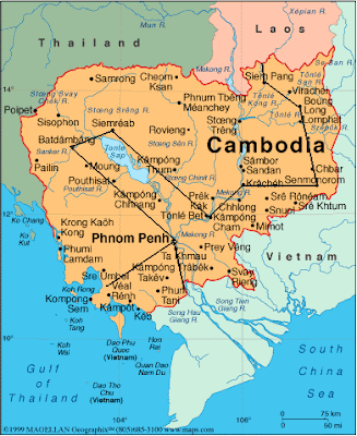 Cambodia  on Station Here S A Cambodia Map Summary Of The Trip