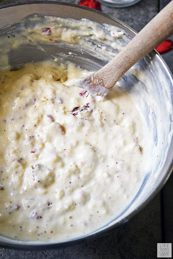 Strawberry Pancake batter