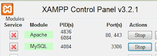 xampp apache mysql