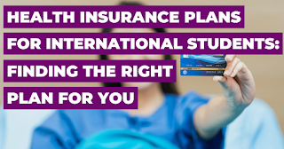 International student health insurance plans