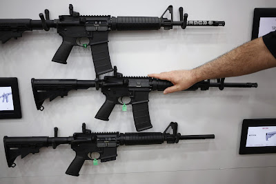  Broward  County, Florida Wednesday implemented a new policy that'll permit deputies to be armed with AR-15 rifles on school grounds.   This "policy" was implemented in a bid to increase security at schools following the recent Marjory Stoneman Douglas High School shootings, Parkland, Florida.  GUN-OWNERS DESTROY RIFLES, TURN FIREARMS OVER TO THE AUTHORITY IN THE WAKE OF THE HEARTLESS FLORIDA SCHOOL MASSACRE  Sheriff Scott Israel who made the announcement labeled the cold-blooded, Nikolas Cruz, "Pure evil" when quizzed by a reporter for motive(s).        Nikolas  Cruz, 19, was arrested in a residential neighborhood near his former high school after the shooting. He has since been charged with 17 counts of premeditated murder and is being held in a Broward County jail.    DSCUS