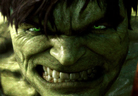 The Hulk Picture Face