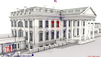 SketchUp - White House 3d Model