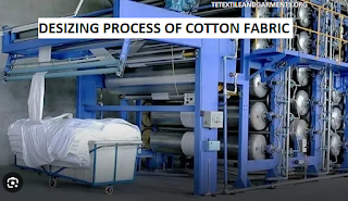 Desizing process of cotton fabric with enzyme