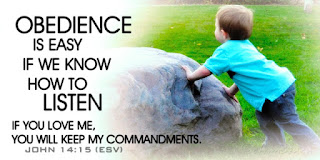 Obedience to God John 14:15