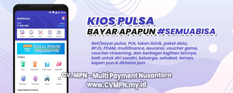 Kios Pulsa CV. Kios Pulsa Indonesia Unit CVMPN Multi Payment Nusantara