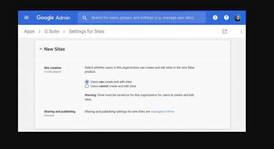 Setting Domain Di Google Sites